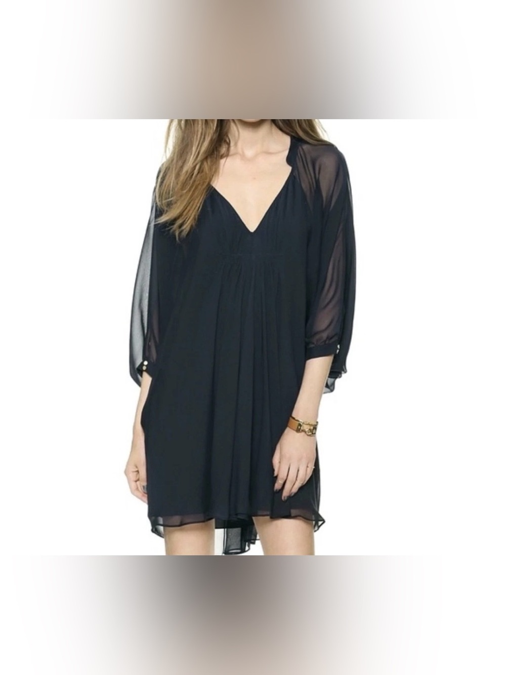 Diane Von Furstenberg Fleurette Silk Mini Dress Old Money Wedding Guest Sz 8